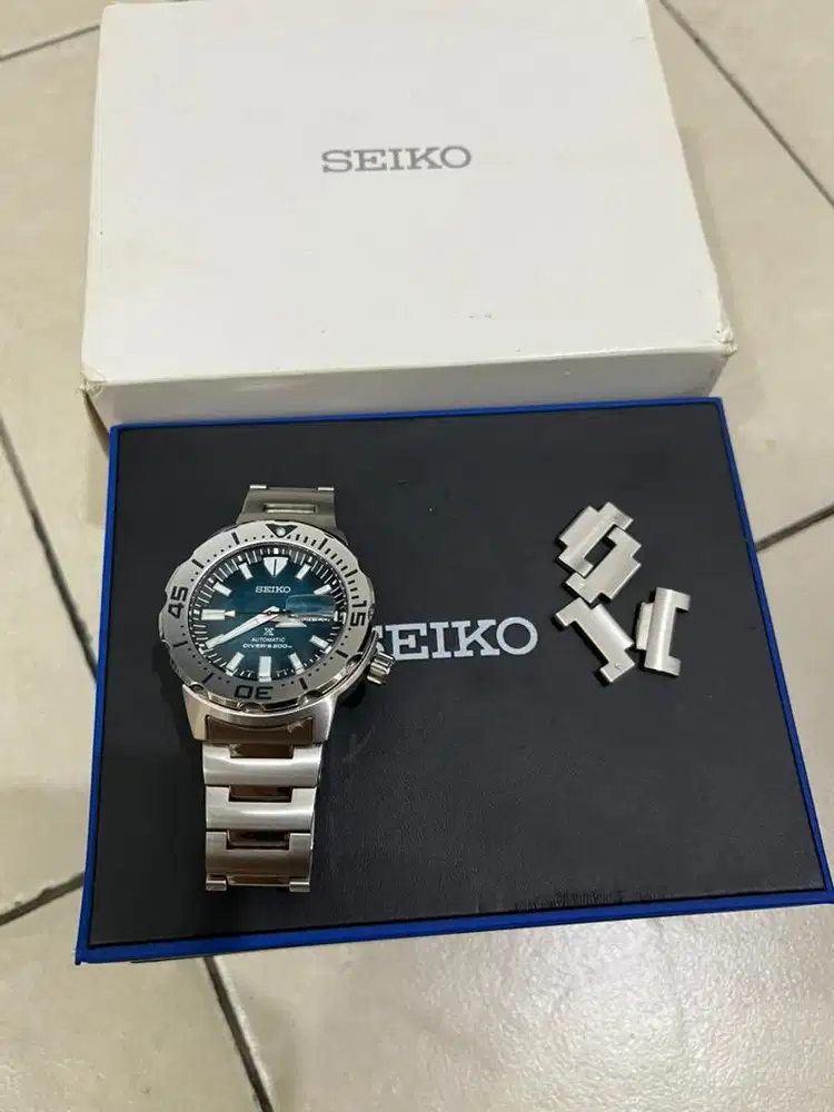 jam tangan pria seiko prospex SRPH75K1 monster save the ocean
