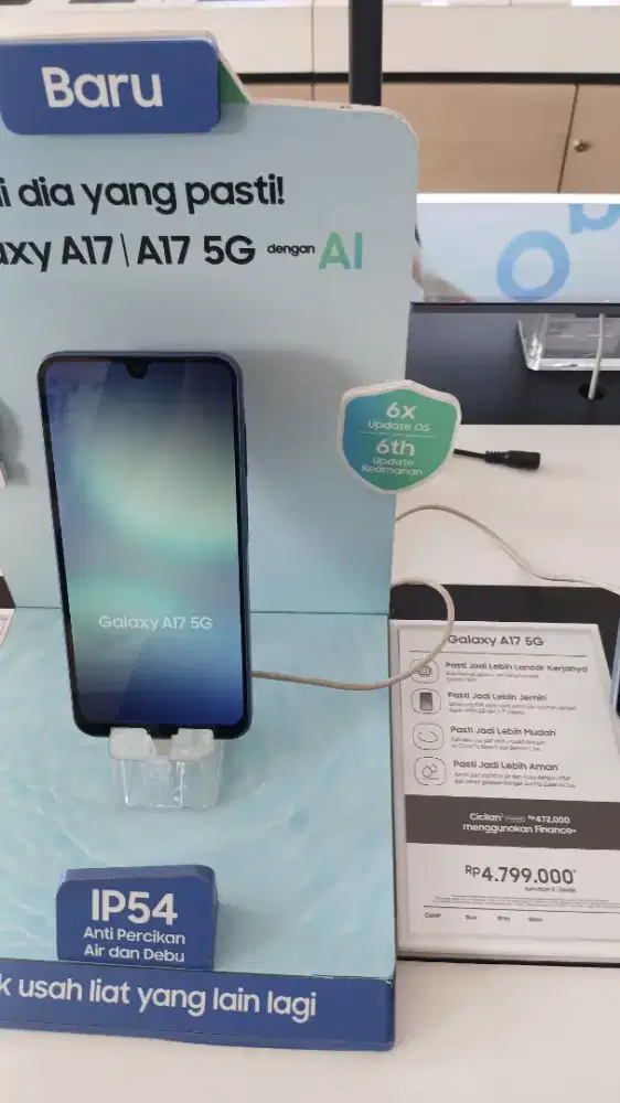 Samsung galaxy A17 5G 8/256 Mulus fullset garansi SEIN