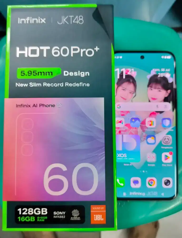 INFINIX HOT 60PRO PLUS 8+8/128Gb FULLSETT