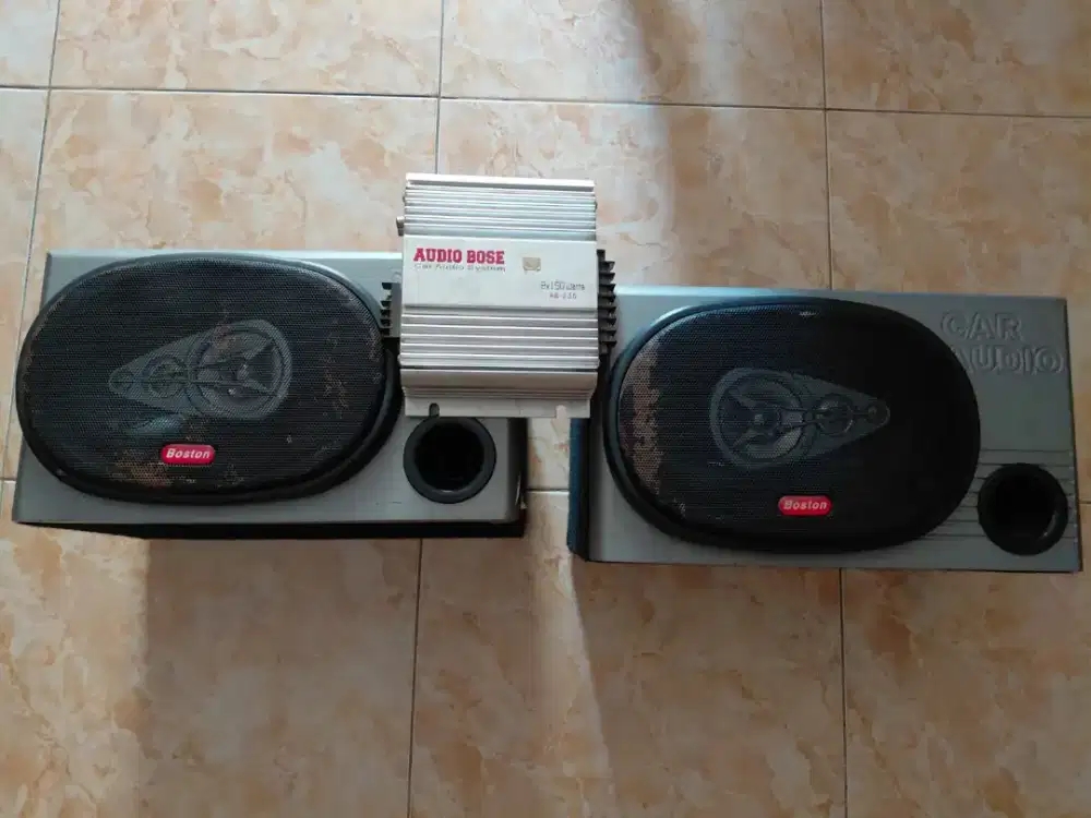 Speaker mobil + amplifier