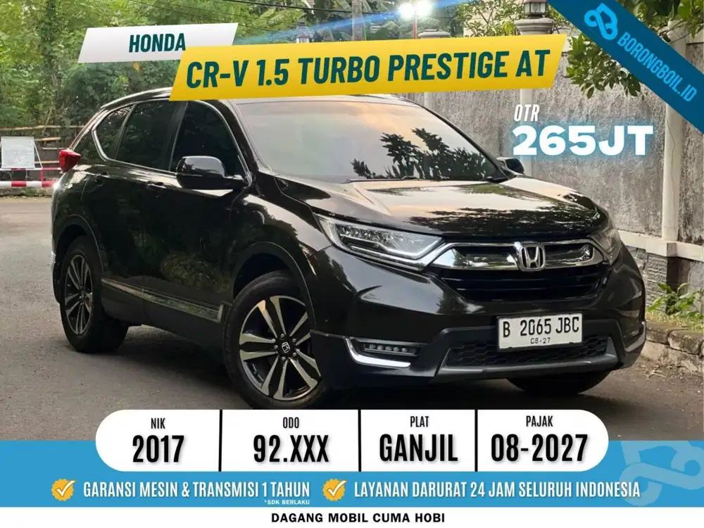 Honda CRV 1.5 Turbo Prestige AT 2017