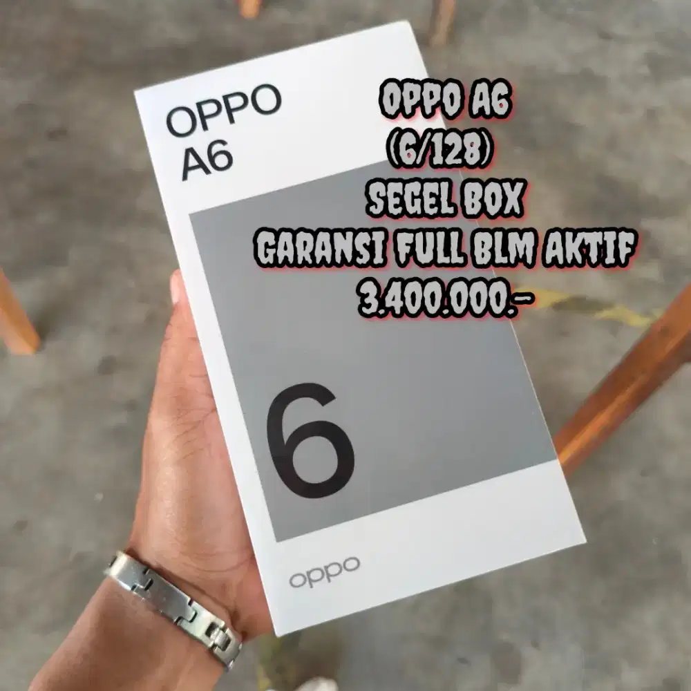 Oppo A6 (6/128) Segel Box