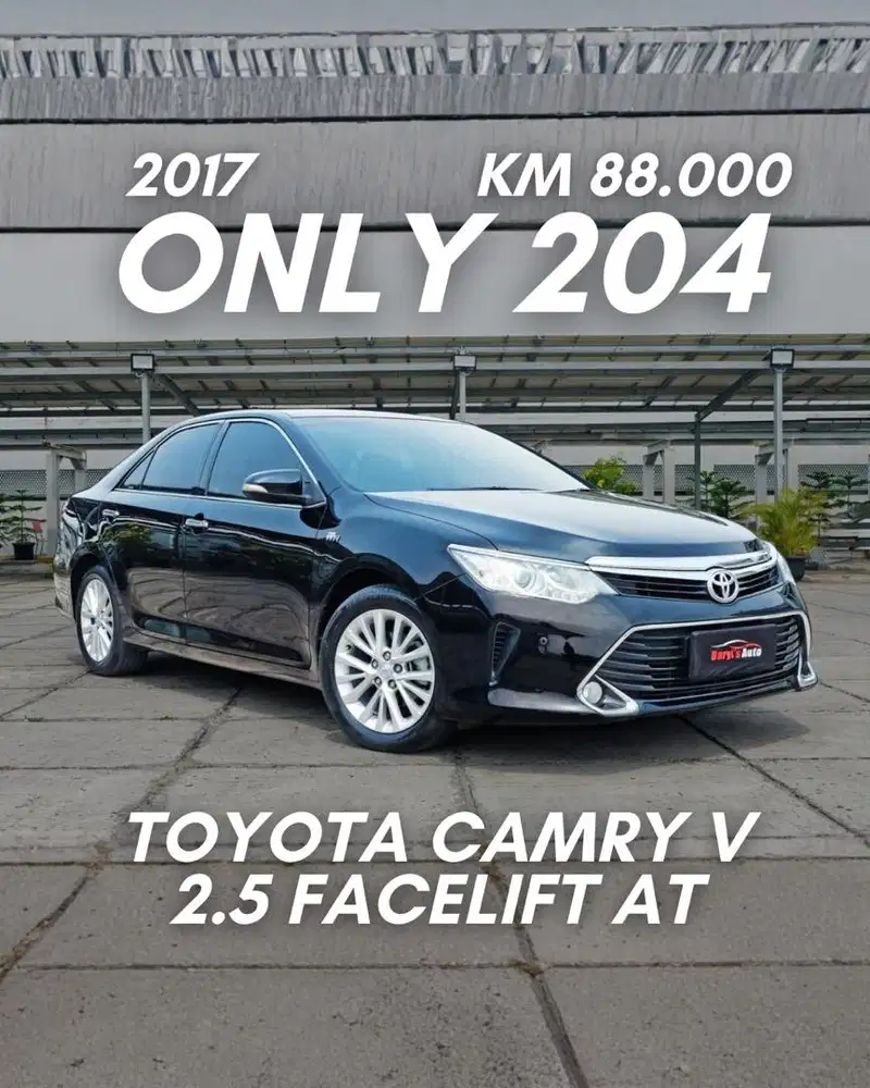 Toyota Camry 2.5 V (tersedia 2017,2019,2021)