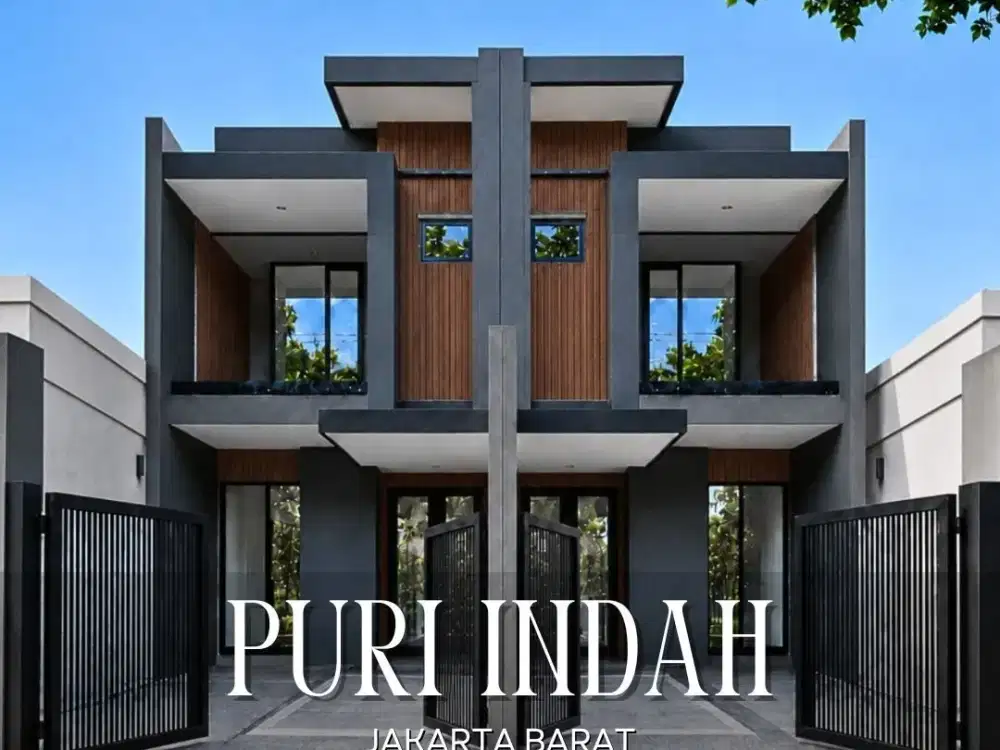 DIJUAL CEPAT ADA 2 UNIT BRAND NEW HOUSE DI PURI INDAH JAKARTA BARAT