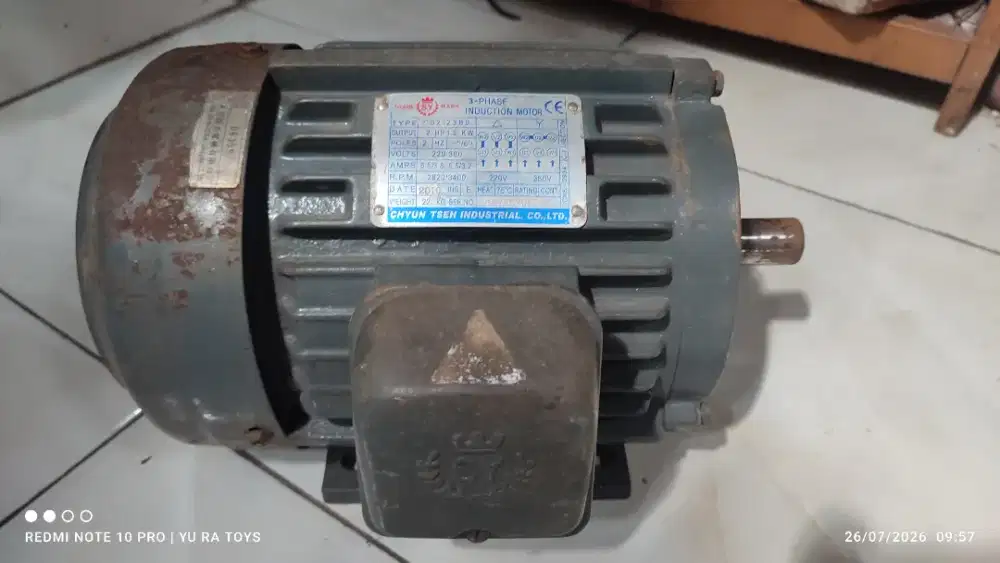 DINAMO ELEKTRO MOTOR 3 PHASE