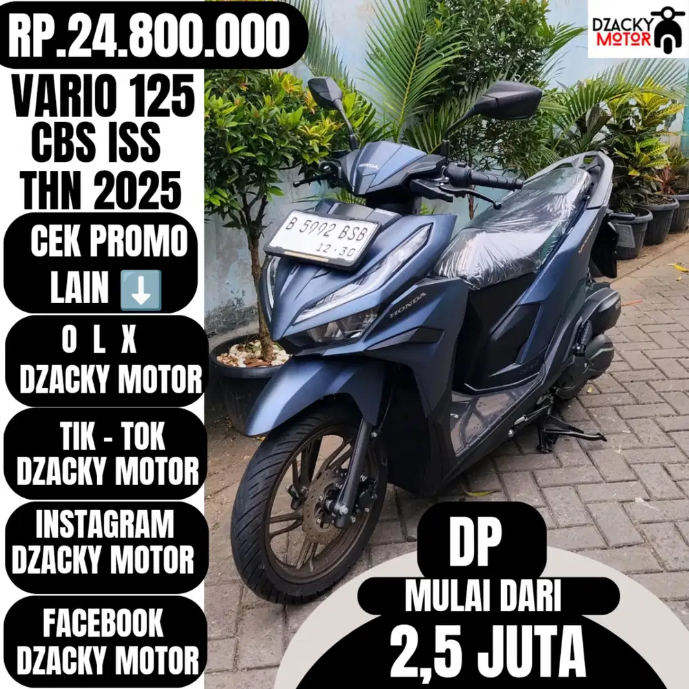 VARIO 125 CBS ISS 2025 SECOND LIKE NEW