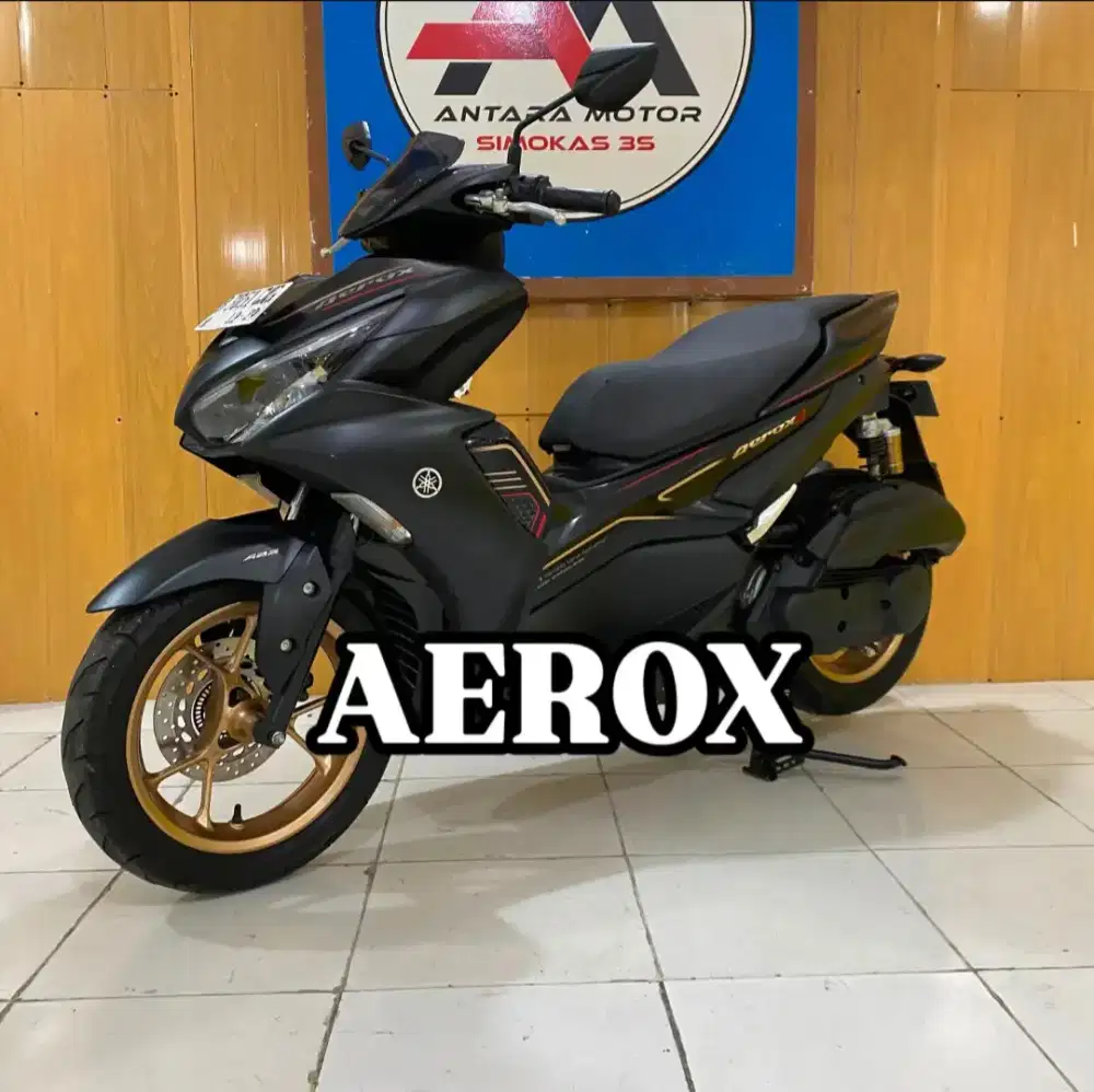 [FREE OLI 3X] AEROX 155 CONECTED S ABS 2024 GOOD CONDITION KM LOW BOS