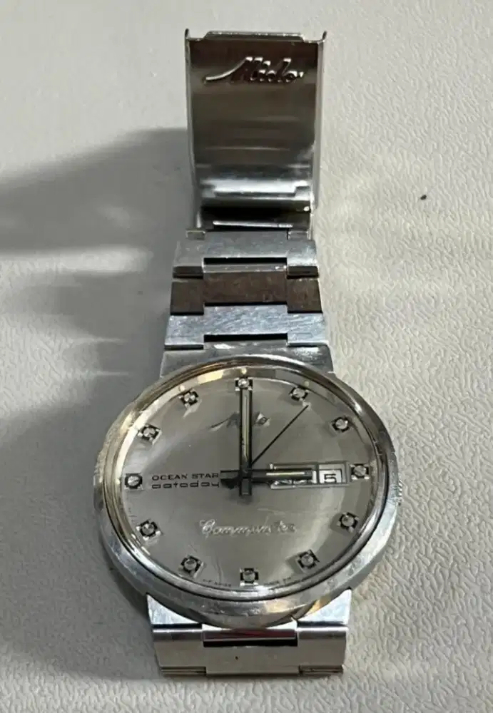 Arloji vintage mido jam tangan mido ocean star day date commander
