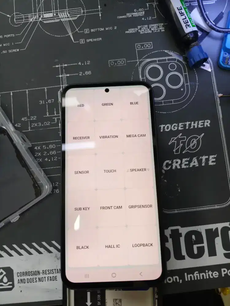 jual samsung a54 lcdnya aja