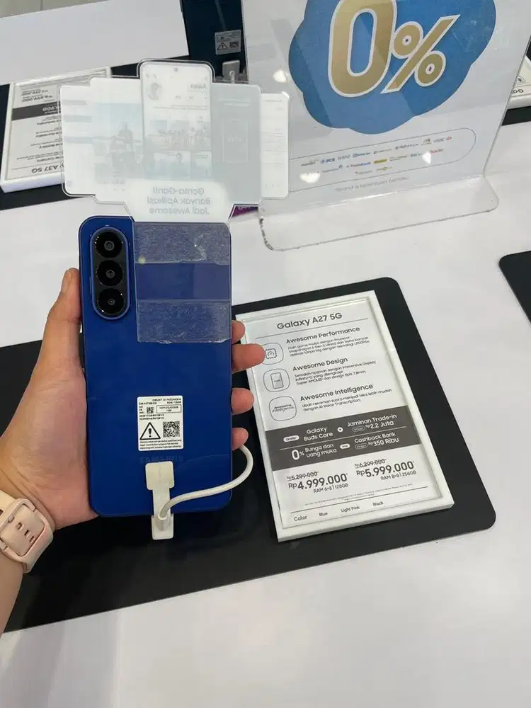 SAMSUNG GALAXY A27 CICILAN MULAI DARI 500RB/BULAN PROMO FREE2X CICILAN