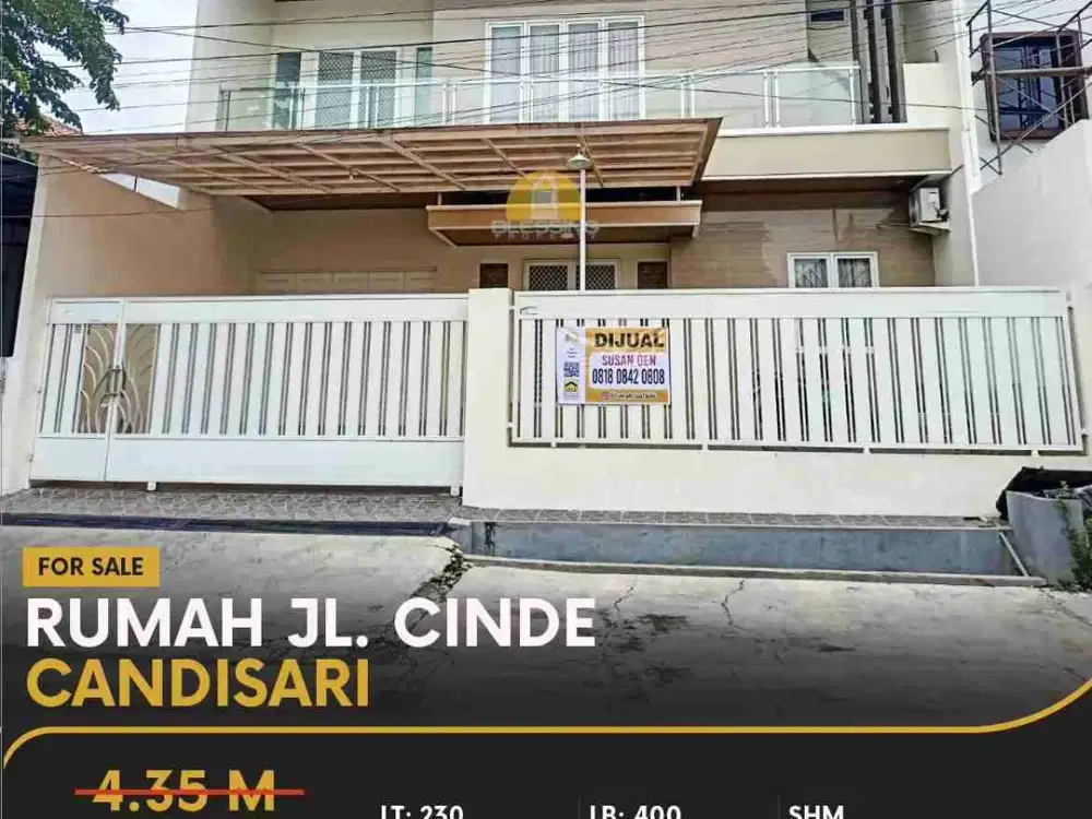 Dijual Rumah Minimalis di Tengah kota Siap pakai