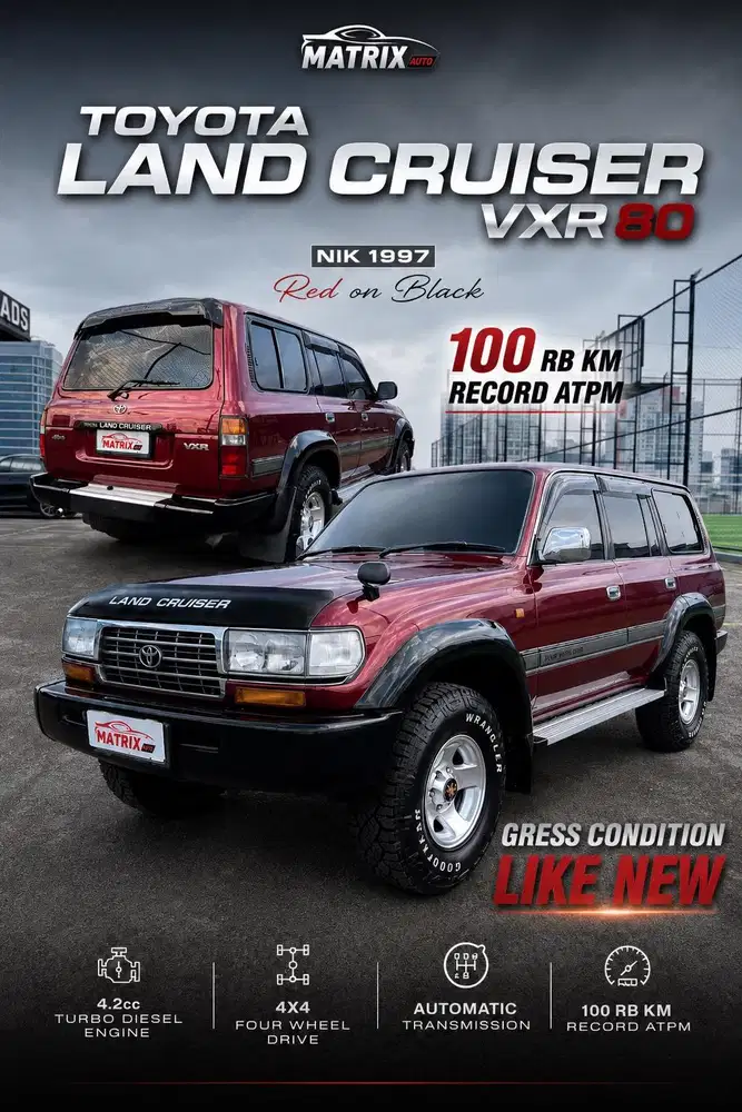 Toyota Land Cruiser VXR 80 1997! VXR 80! Land cruiser VXR 80! lc vxr80