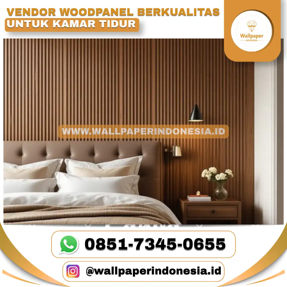 VENDOR WOODPANEL BERKUALITAS UNTUK KAMAR TIDUR