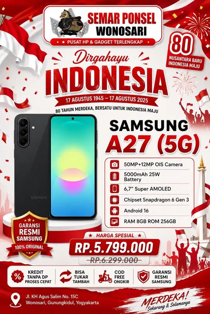 SAMSUNG A27 8/256