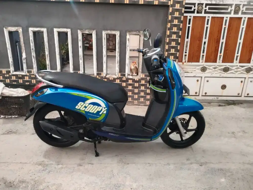 Honda Scoopy f1 tahun 2013 pajak hidup plat 2028