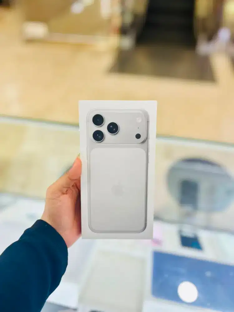 New Resmi iBox Indonesia iPhone 17 Pro Max 256GB Silver