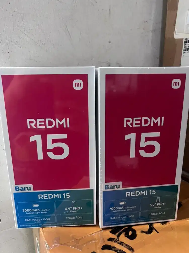 Redmi 15 8/256 new