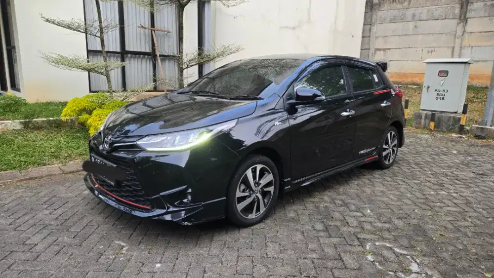 TOYOTA YARIS TRD SPORTIVO MATIC 2021 LOW KM33XXX PLAT B GENAP FREE BBN