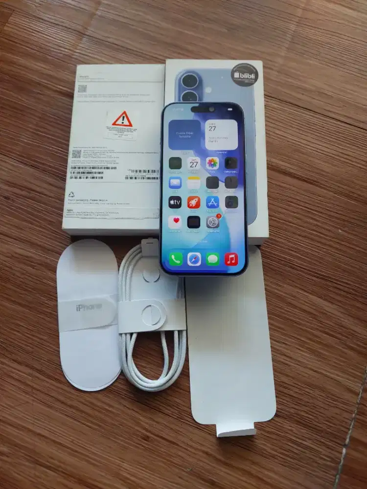 Iphone 17 256 gb resmi indo SA/A fullset ori nominus