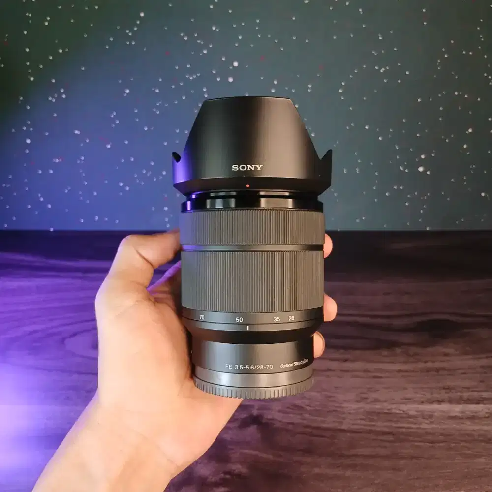 SONY FE 28-70 OSS BLACK MULUS NO JAMUR