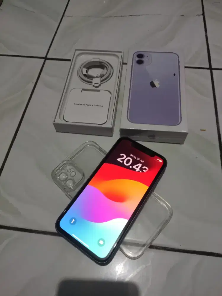 iPhone 11 Fullset. Inter Wifi Only B*pass