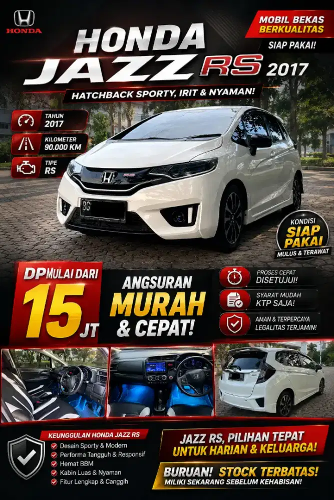 For sales Honda Jazz 2017