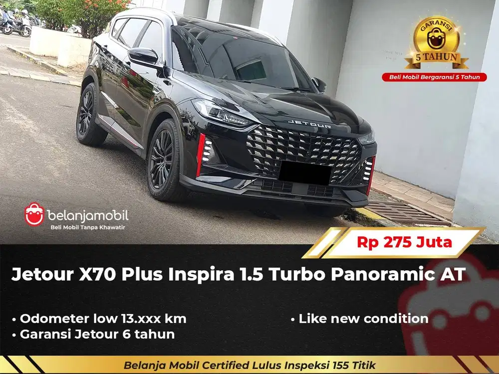 [ LOW KM 13RB ] Jetour X70 X 70 Plus Inspira 1.5 Turbo 2025/2026