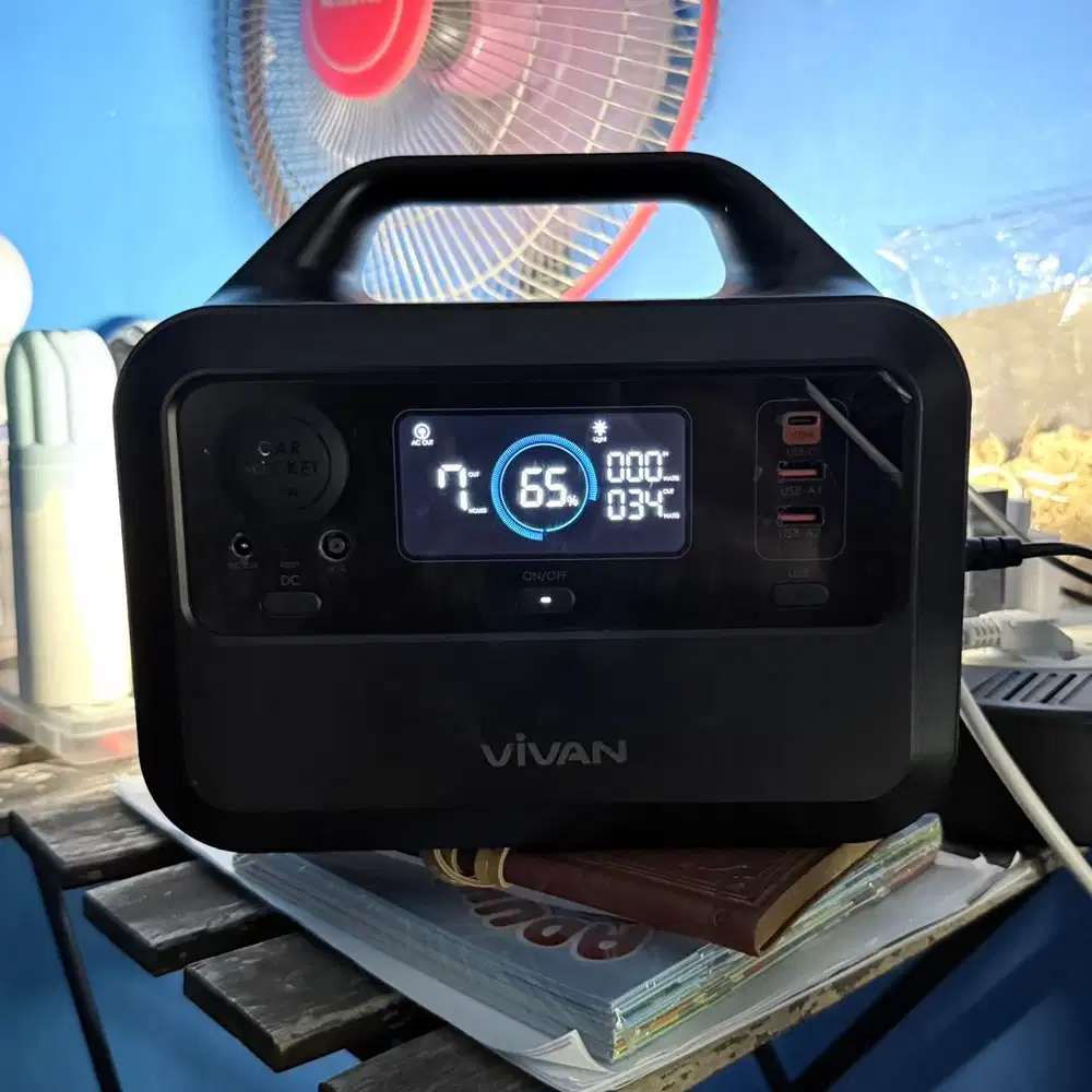 Power Station: Power Bank Superbesar buat Mati Listrik Genset Mini