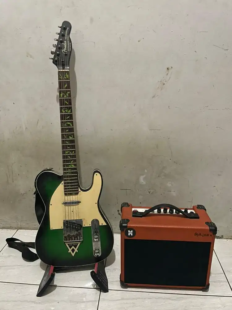 Gitar Fender Telecaster & Amply oren