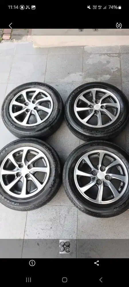 Velg calya sigra r14