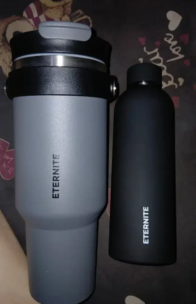 TUMBLER ETERNITE NEW BLACK (kiri)