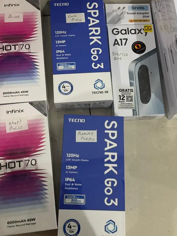 handphone samsung, zte, nubia