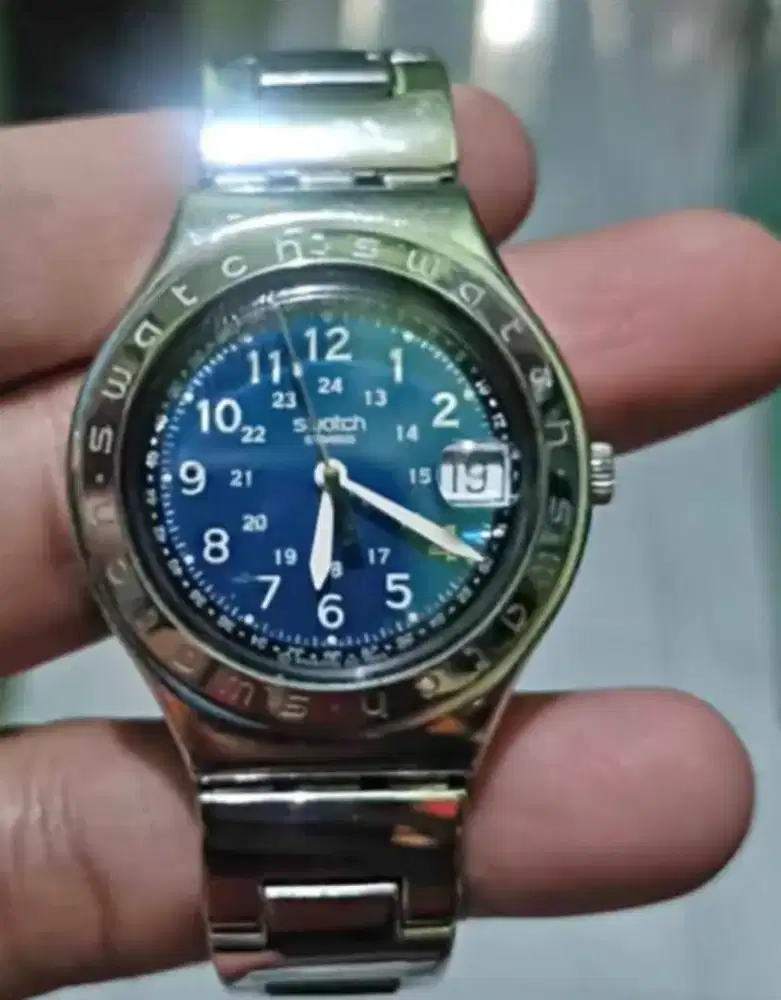 Jam tangan swatch irony original
