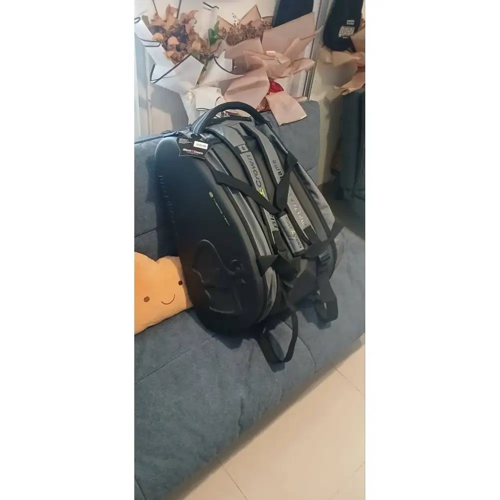 SALE NETT NEW Black Crown Wonder Pro Hard Tas Padel Bag Unisex Premium
