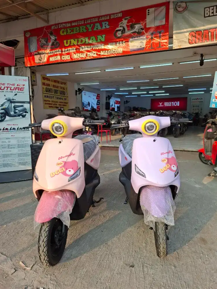 SEPEDA LISTRIK TERBARU D66i 01 GO UWINFLY