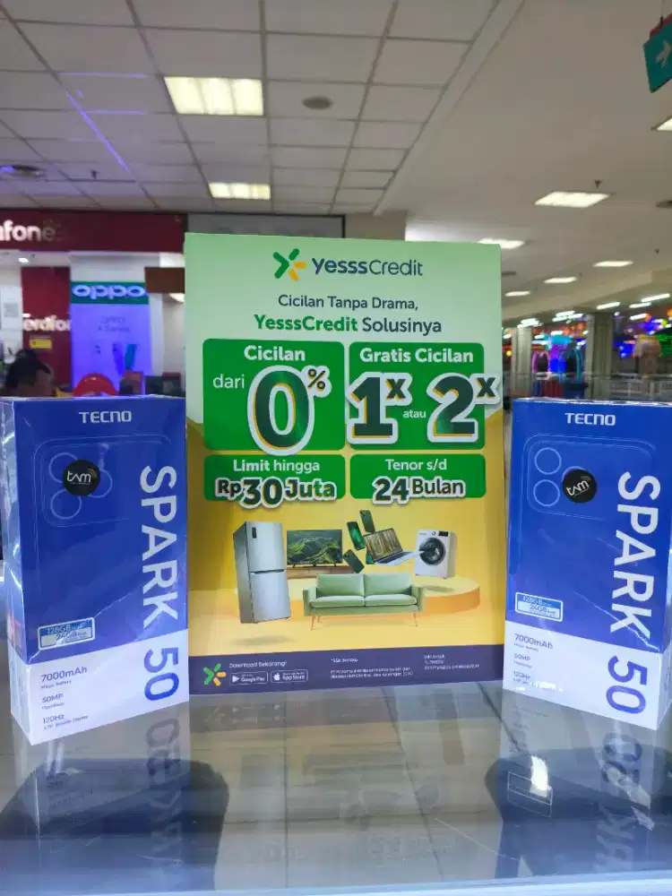 Cicilan hp Tecno cuma pakai ktp aja