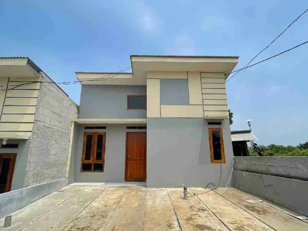 Rumah Baru Premium Bebas dari banjir 5 menit ke stasiun Daru