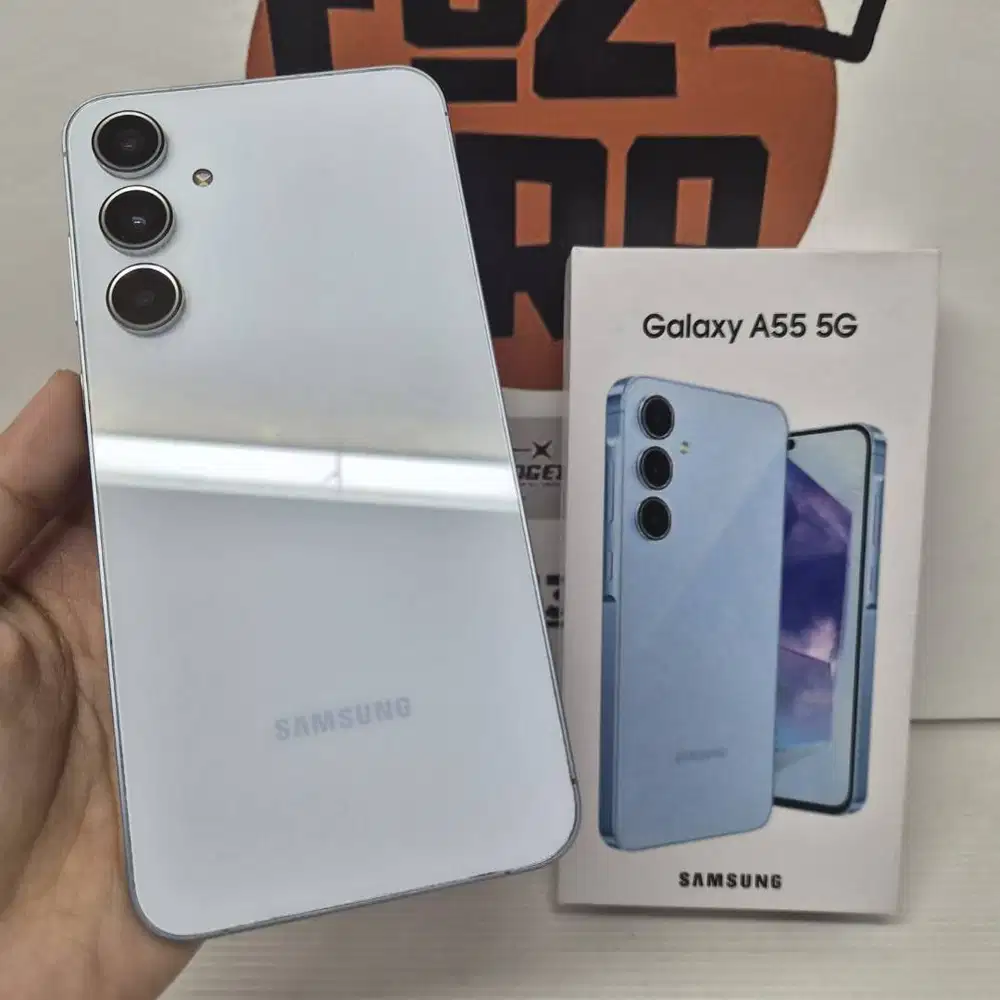 Samsung A55 5G 8/256GB FULLSET No Minus EX SEIN RESMI