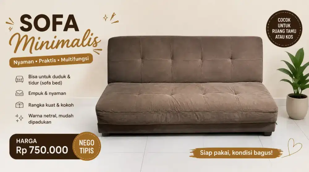 Sofa Bed minimalis