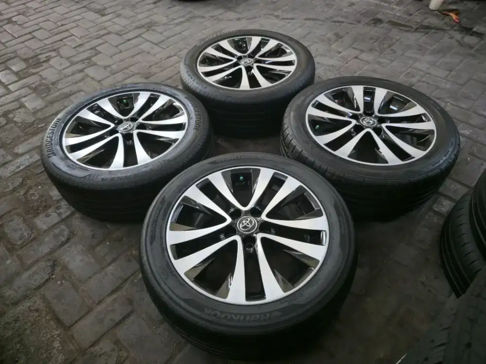 Velg Ban Ori Alphard Vellfire R18 Innova Reborn Zenix Hilux Camry Rush