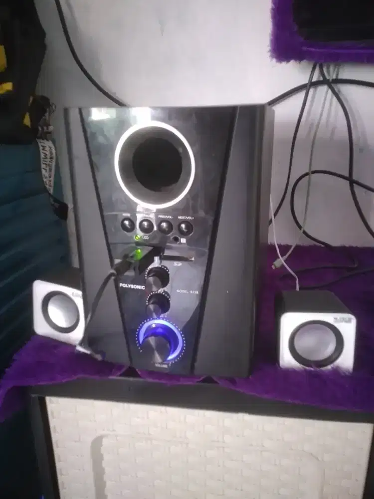 Speaker aktif udah suport bloetooth