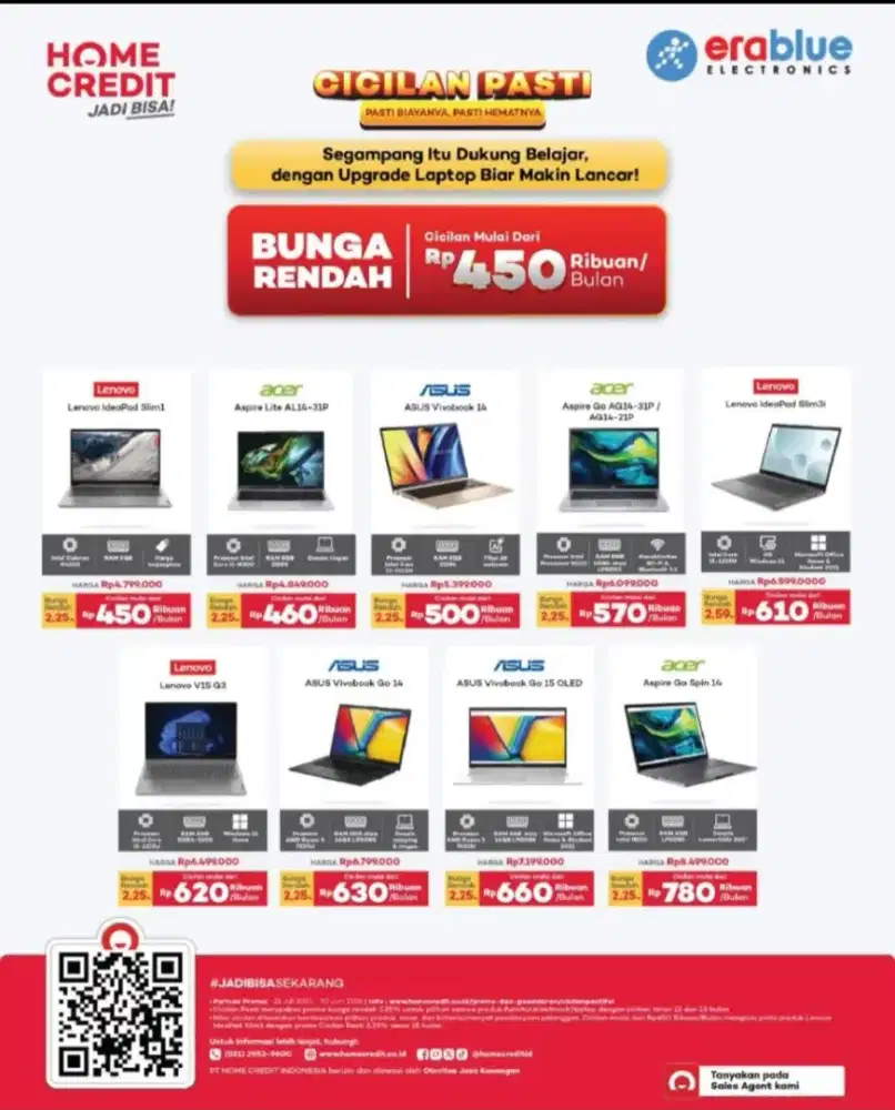Promo Laptop Diskon Hingga 1 Jt