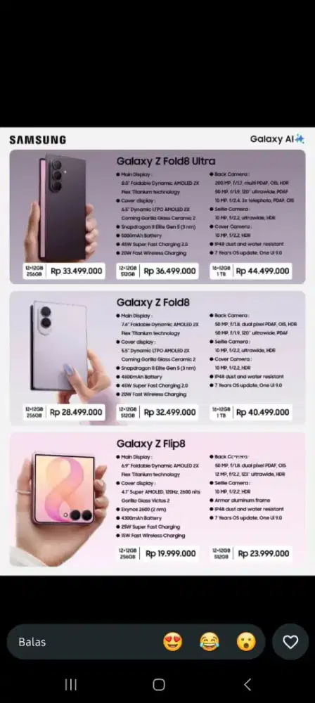 Samsung galaxy new series