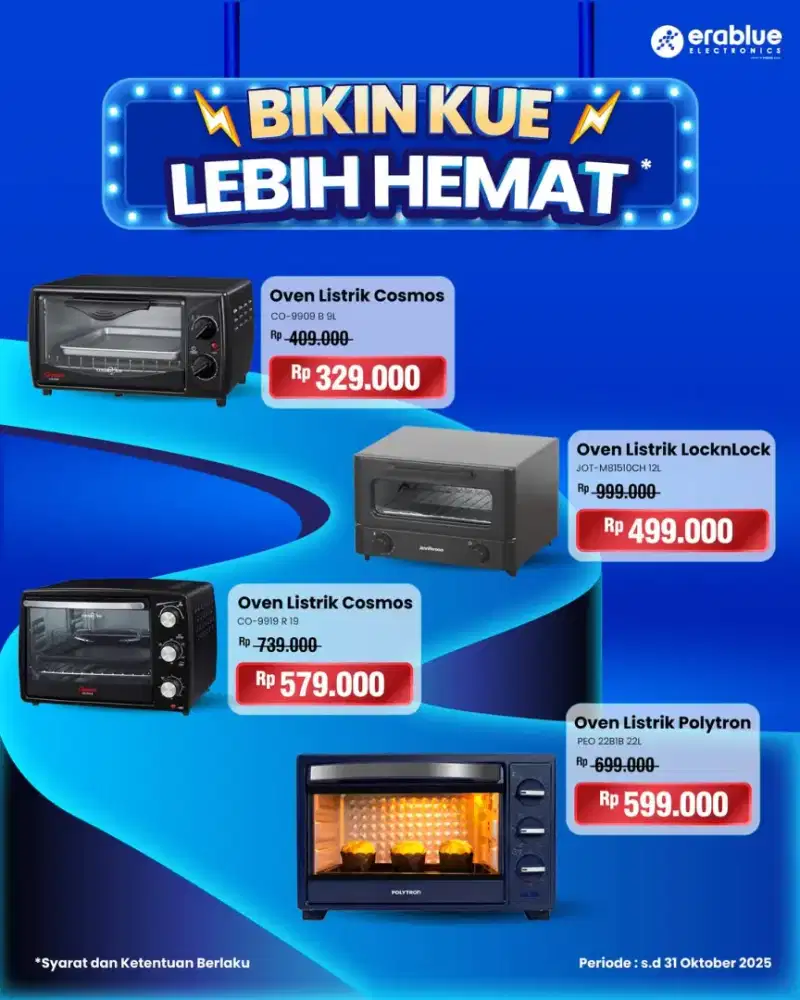 Promo Oven Bulan Juli