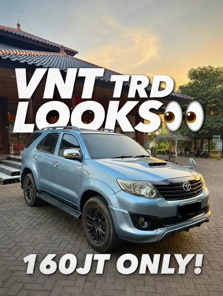 TOYOTA FORTURER 2.5 G 2010 Upgrade VNT