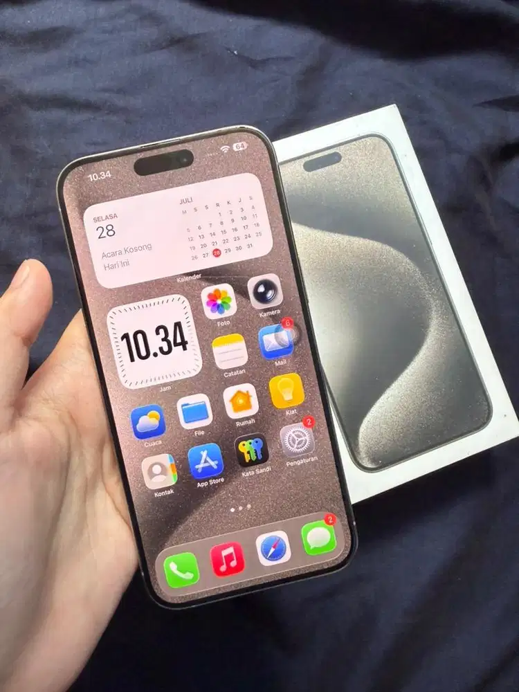 iphone 15 pro max second ibox full set lengkap no minus