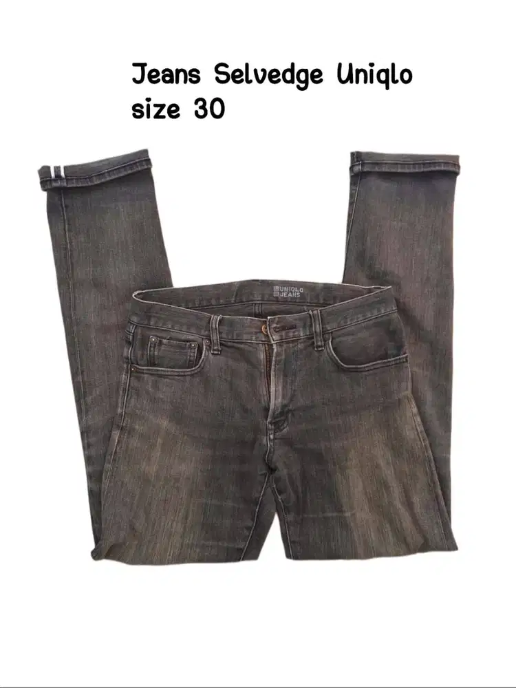 Jeans Uniqlo Men Fit to SlimFit Size 30
