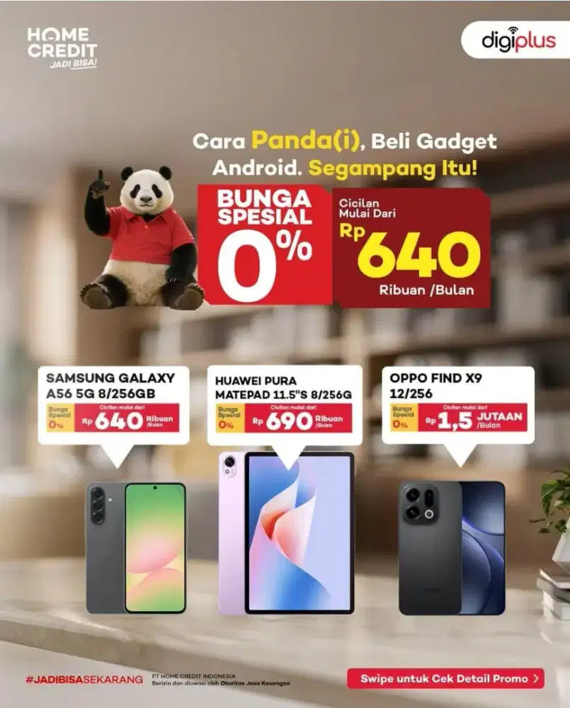 Promo Hp Cicilan Bunga Ringan