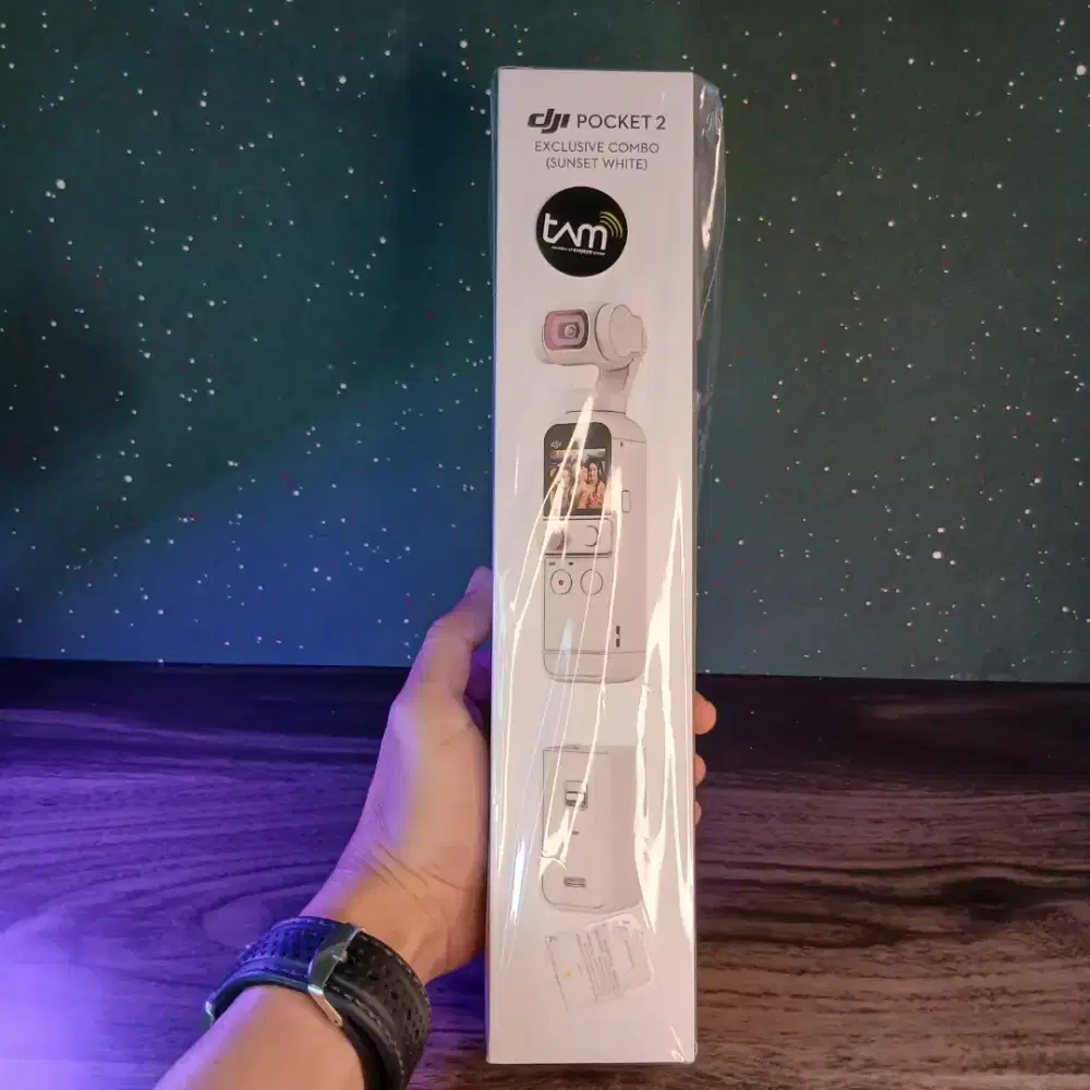 DJI POCKET 2 EXCLUSIVE COMBO WHITE MULUS FULLSETBOX