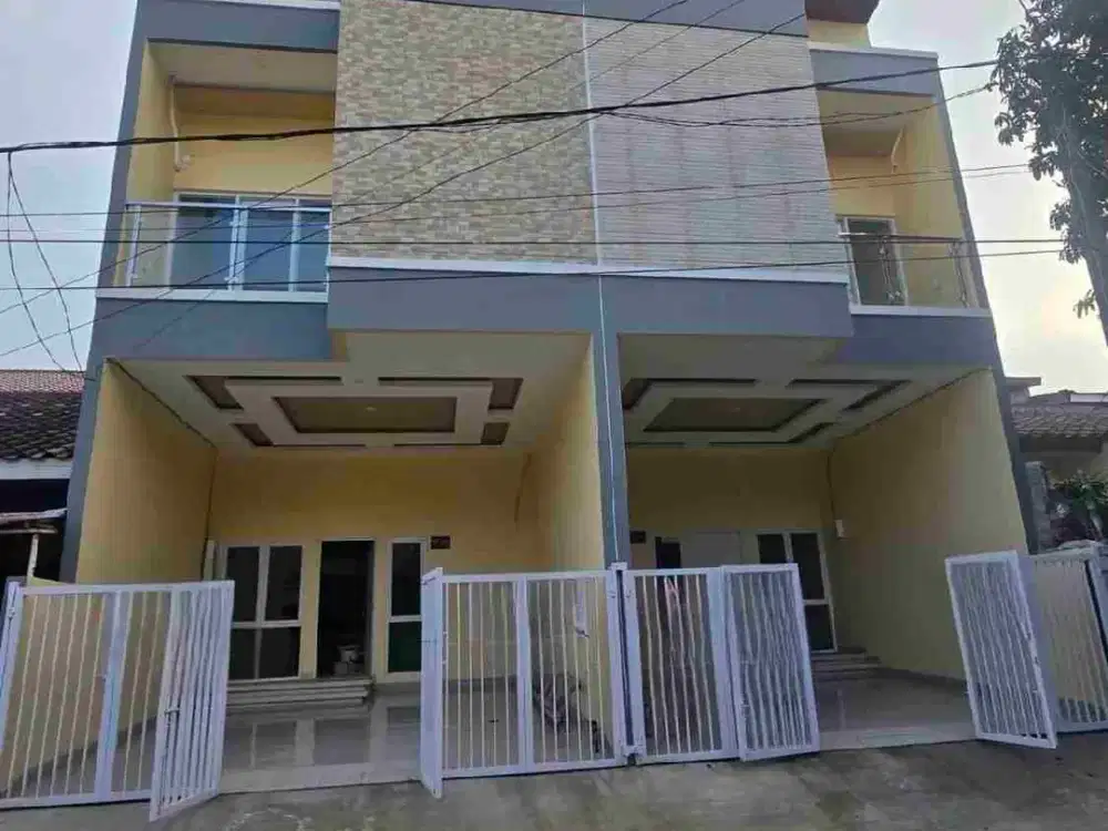 Dijual Cepat Rumah Baru Cantik Strategis di Harapan Indah Bekasi
